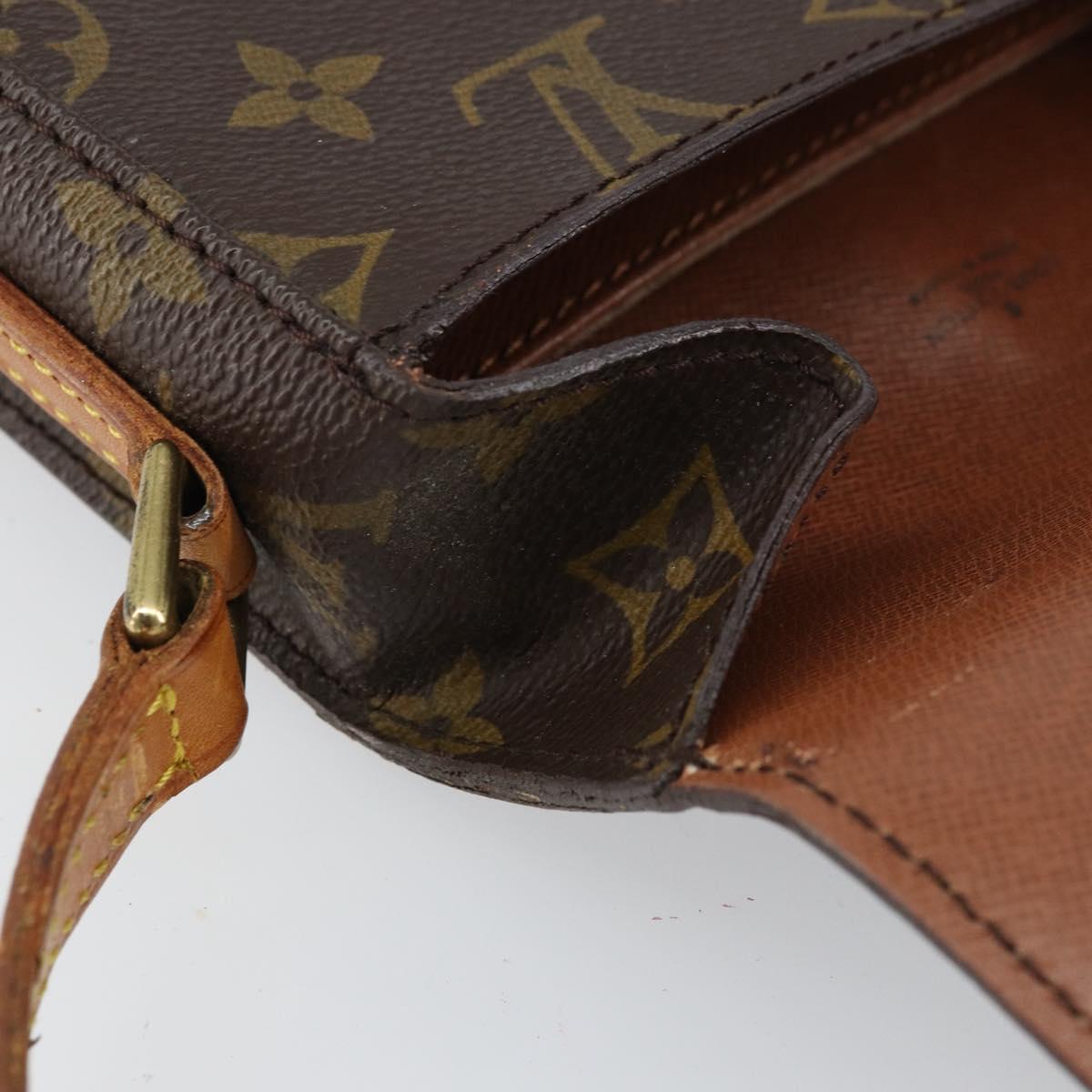 LOUIS VUITTON Monogram Saint Cloud PM Shoulder Bag M51244 LV Auth 159413