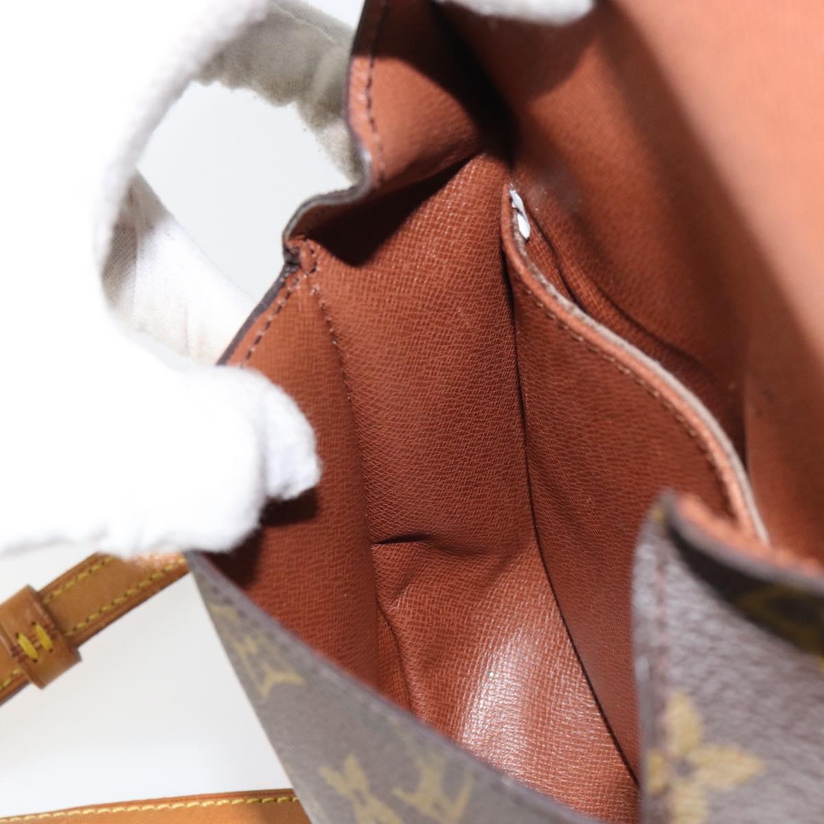 LOUIS VUITTON Monogram Saint Cloud PM Shoulder Bag M51244 LV Auth 159413