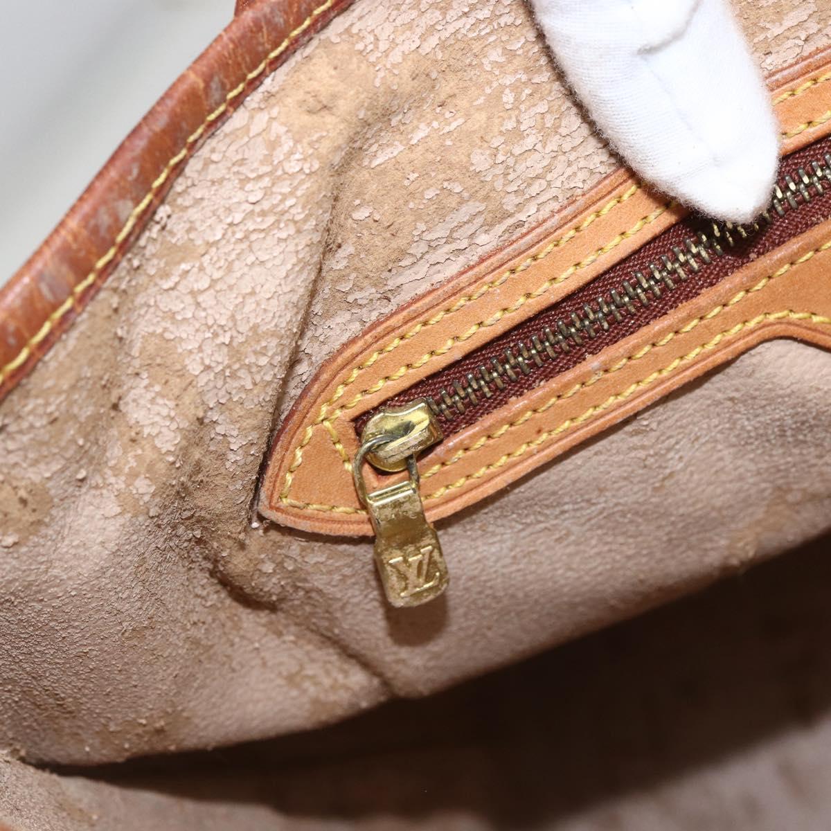 LOUIS VUITTON Monogram Bucket GM Shoulder Bag M42236 LV Auth 159427