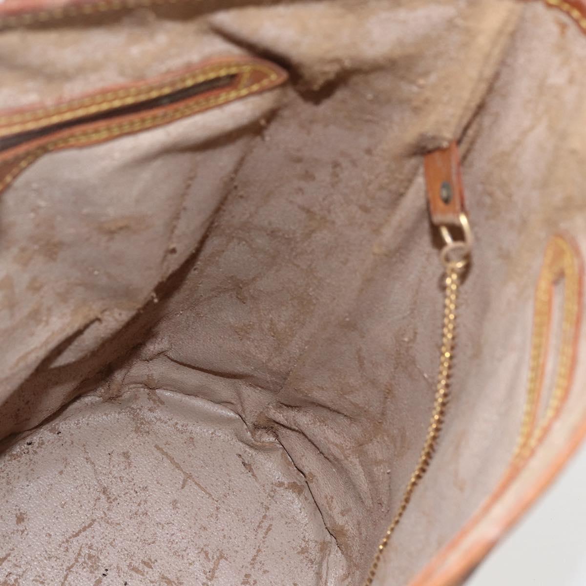 LOUIS VUITTON Monogram Bucket GM Shoulder Bag M42236 LV Auth 159427