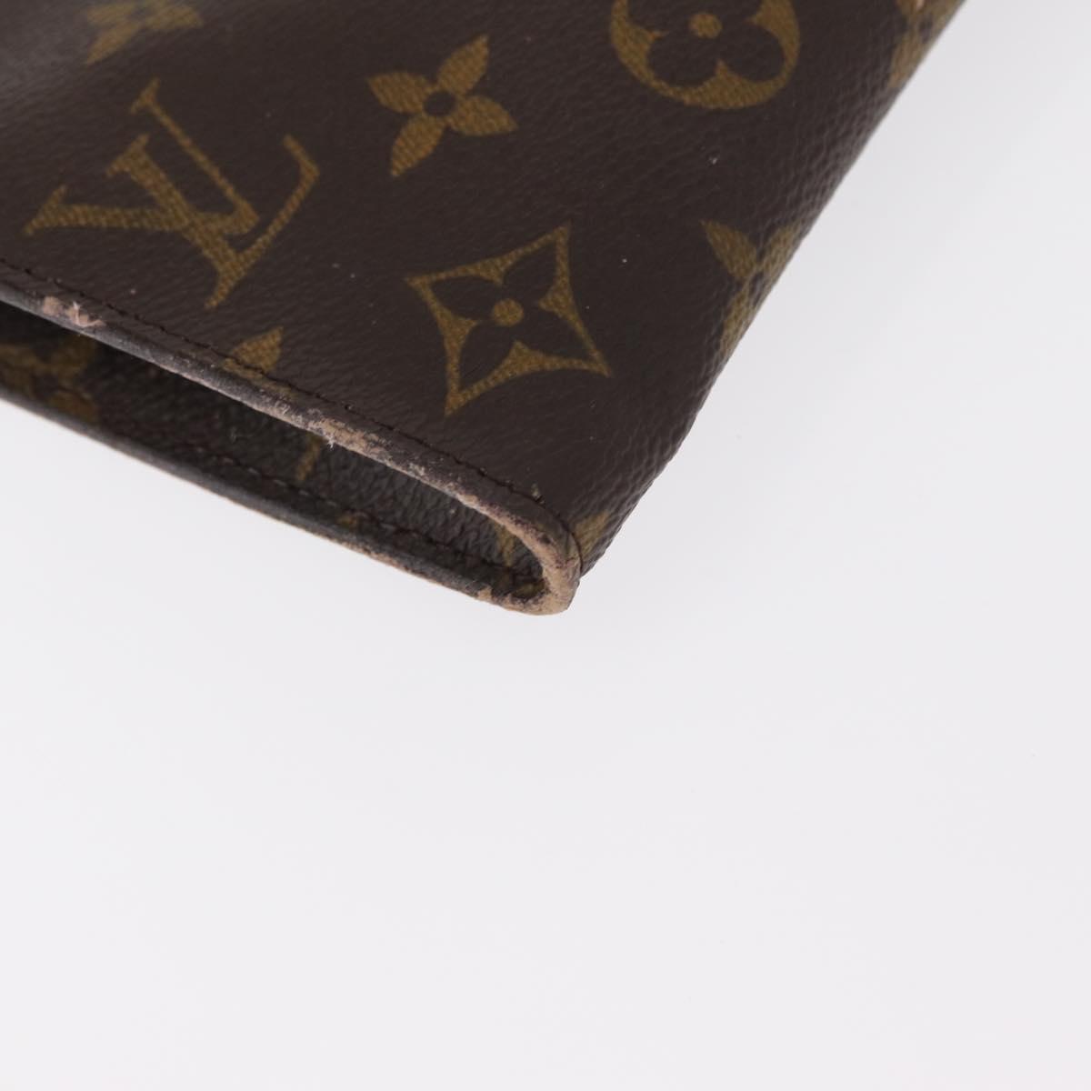 LOUIS VUITTON Monogram Bucket GM Accessory Pouch LV Auth 159428