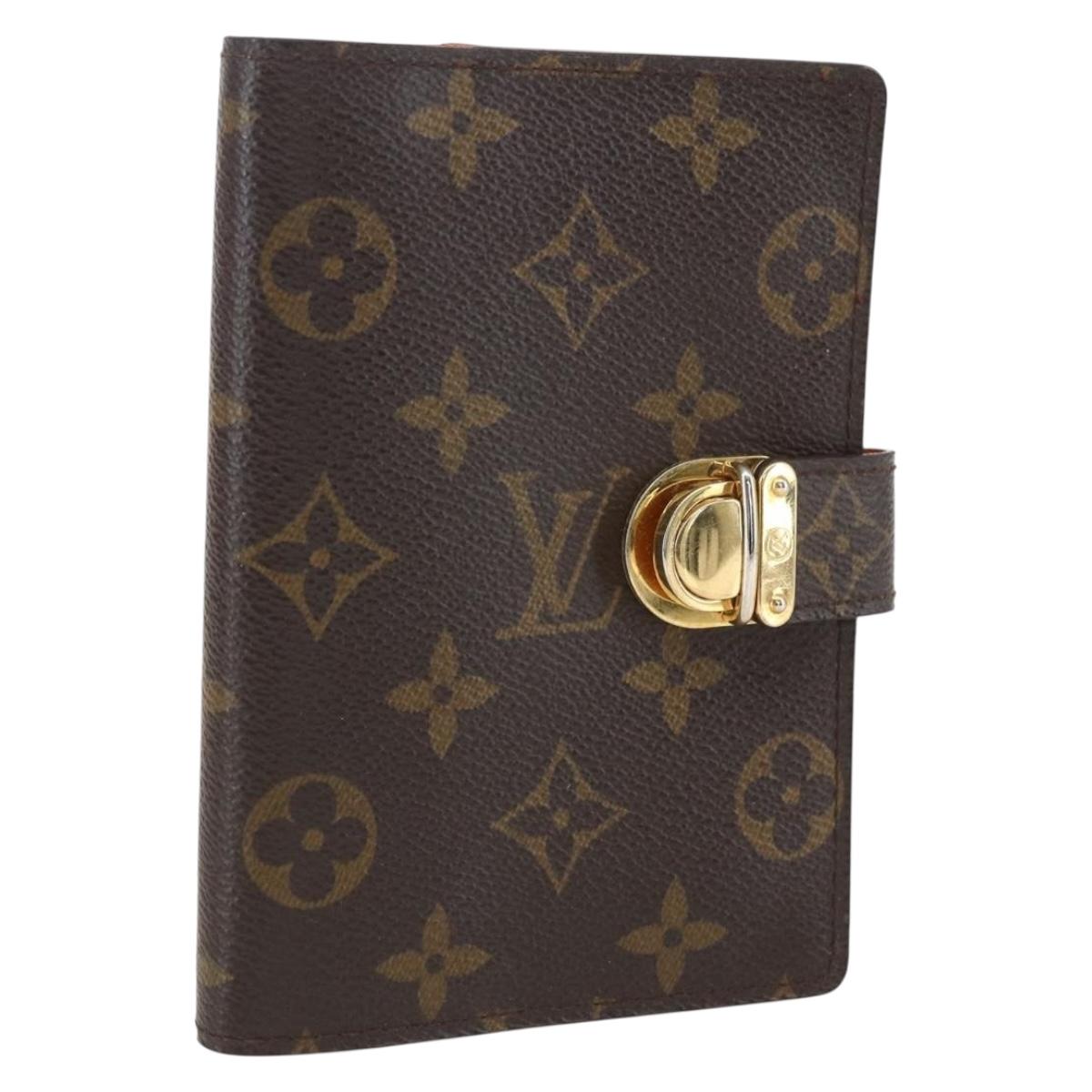 LOUIS VUITTON Monogram Agenda Koala PM Day Planner Cover Pink R21013 Auth 159455A