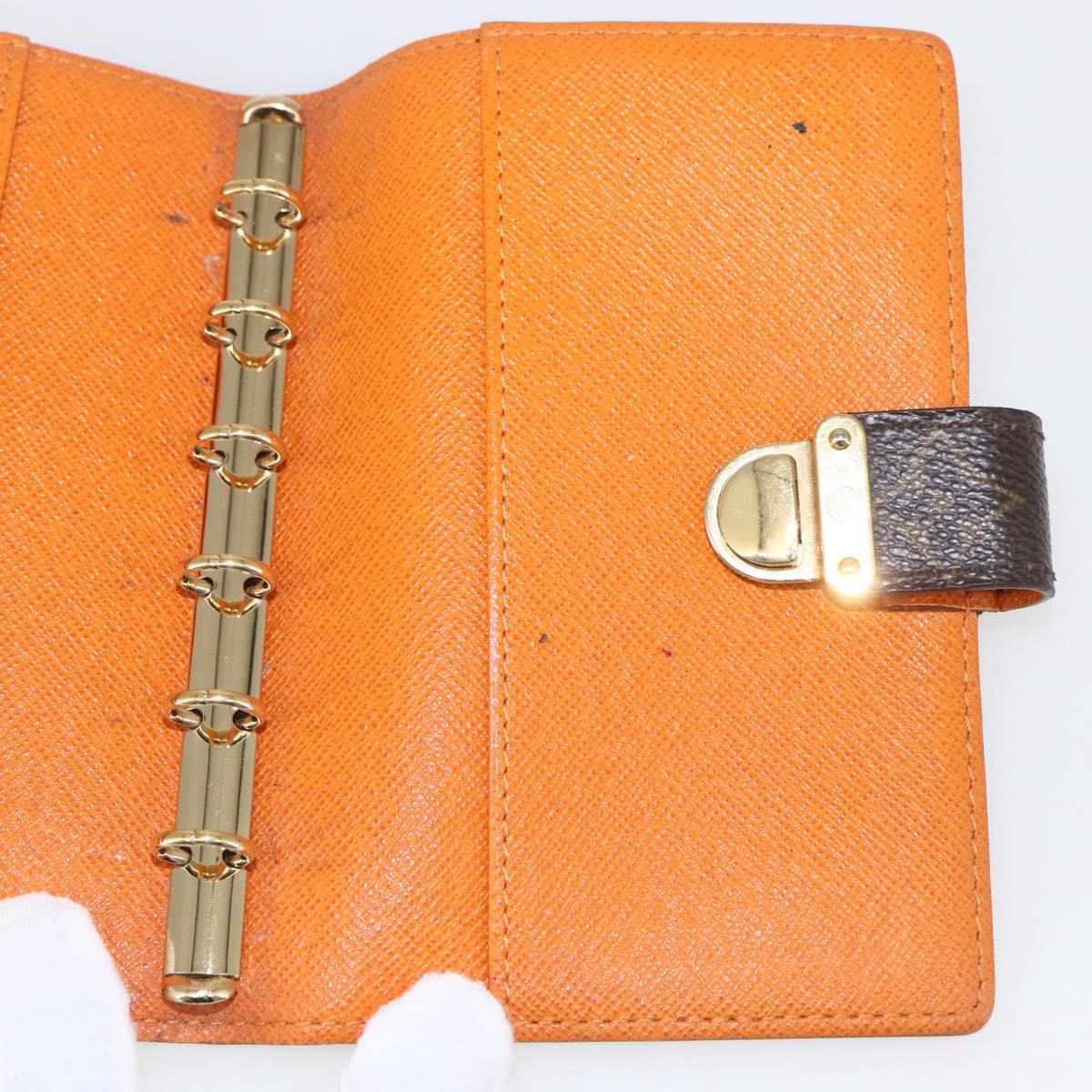LOUIS VUITTON Monogram Agenda Koala PM Day Planner Cover Pink R21013 Auth 159455A