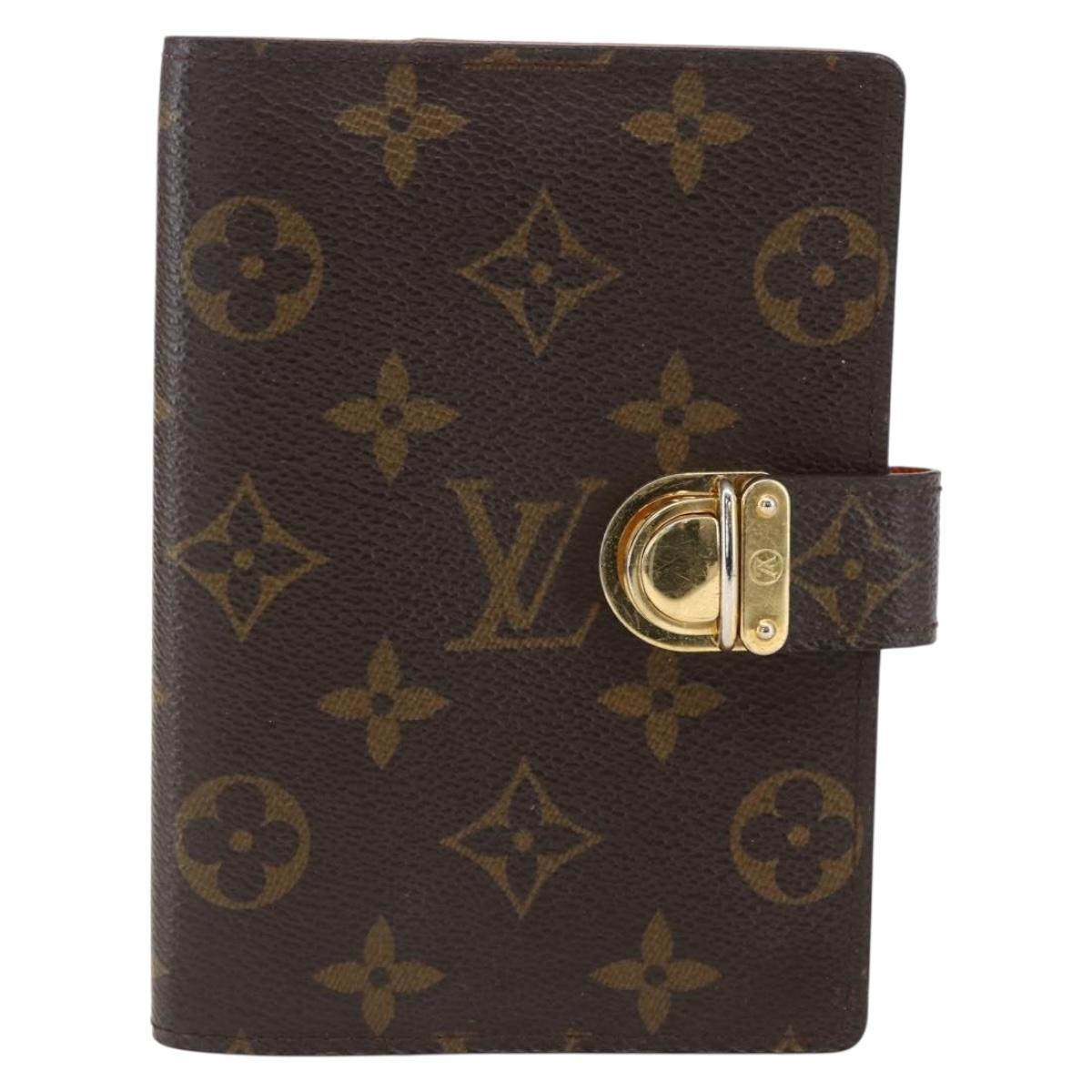 LOUIS VUITTON Monogram Agenda Koala PM Day Planner Cover Pink R21013 Auth 159455A