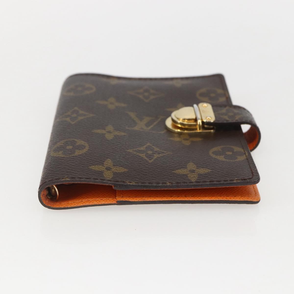 LOUIS VUITTON Monogram Agenda Koala PM Day Planner Cover Pink R21013 Auth 159455A