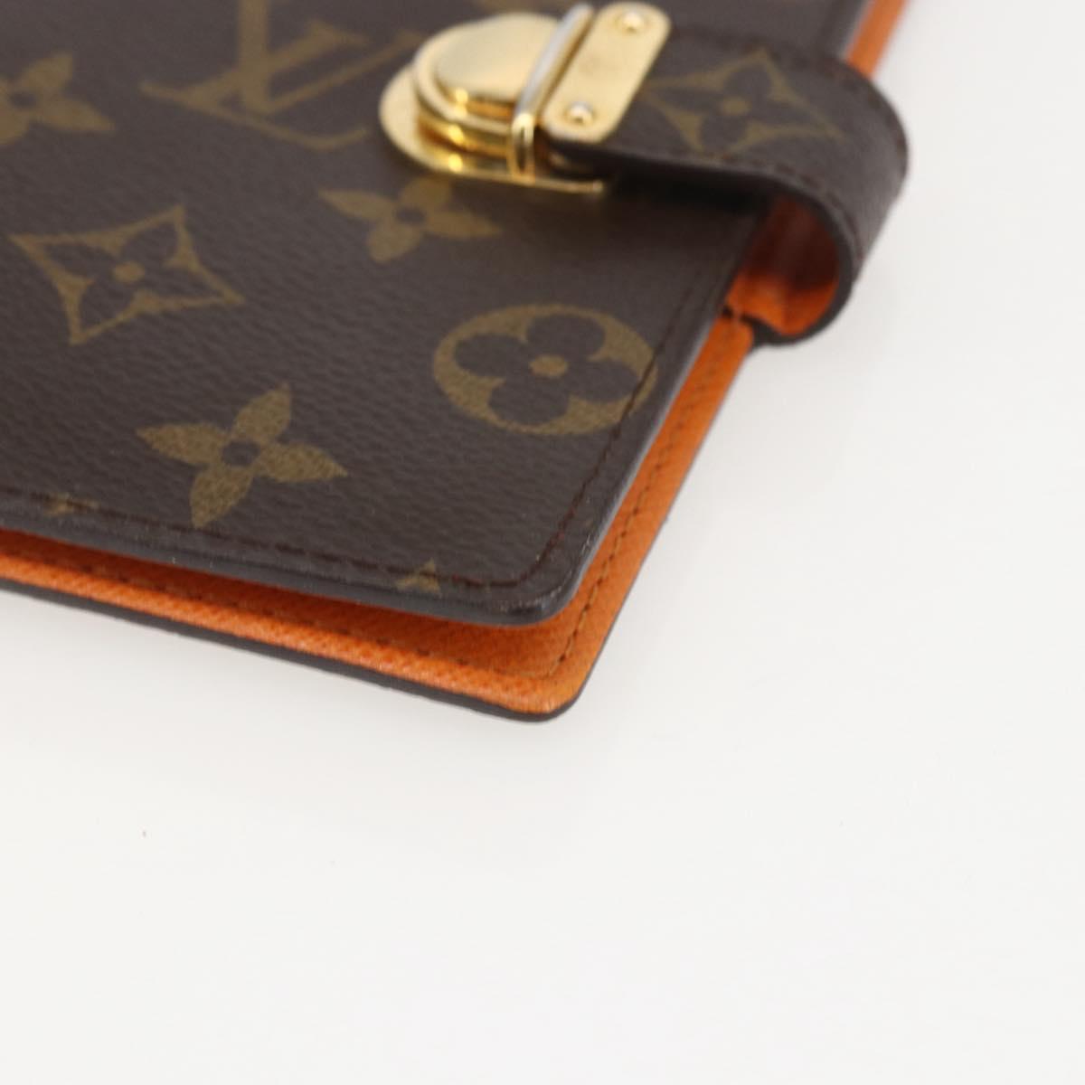 LOUIS VUITTON Monogram Agenda Koala PM Day Planner Cover Pink R21013 Auth 159455A