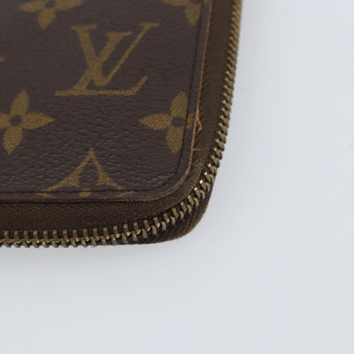 LOUIS VUITTON Monogram Organizer De Voyage Travel Case M60119 LV Auth 159477