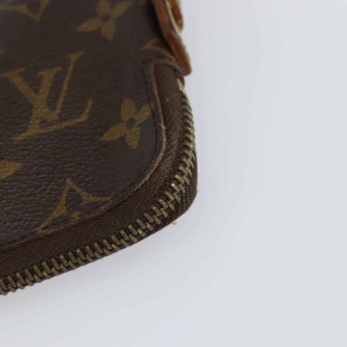 LOUIS VUITTON Monogram Organizer De Voyage Travel Case M60119 LV Auth 159477