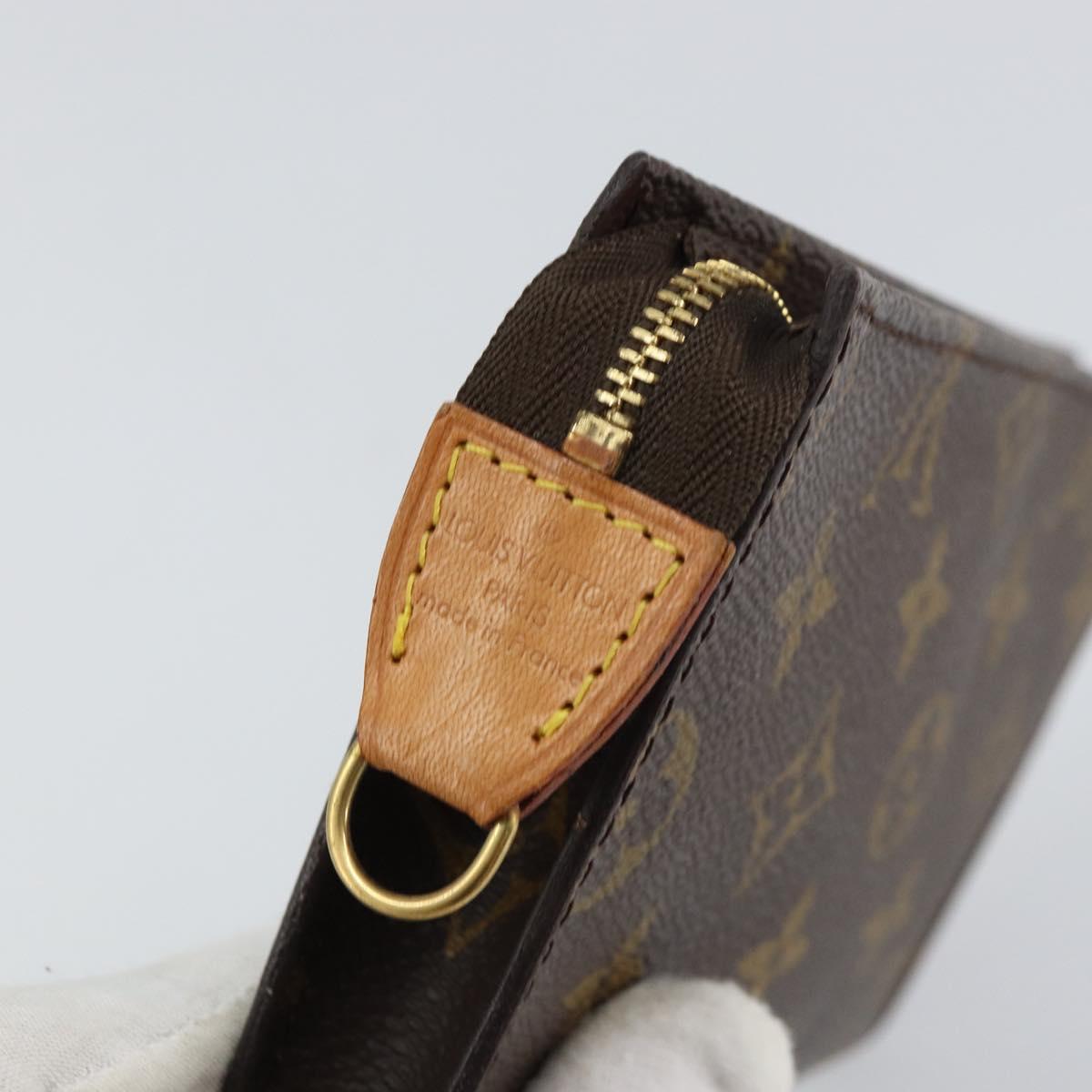 LOUIS VUITTON Monogram Bucket PM Accessory Pouch LV Auth 159478