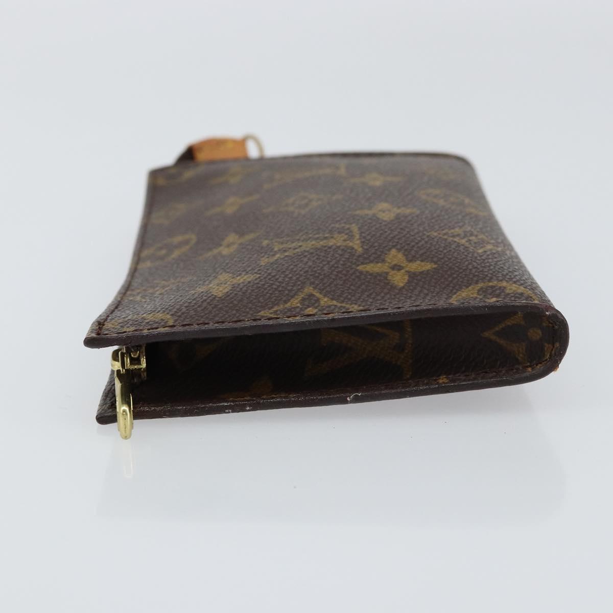 LOUIS VUITTON Monogram Bucket PM Accessory Pouch LV Auth 159478