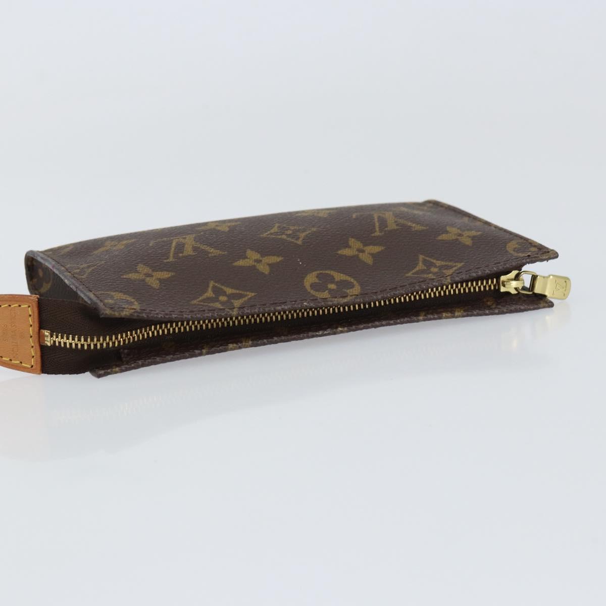 LOUIS VUITTON Monogram Bucket PM Accessory Pouch LV Auth 159478