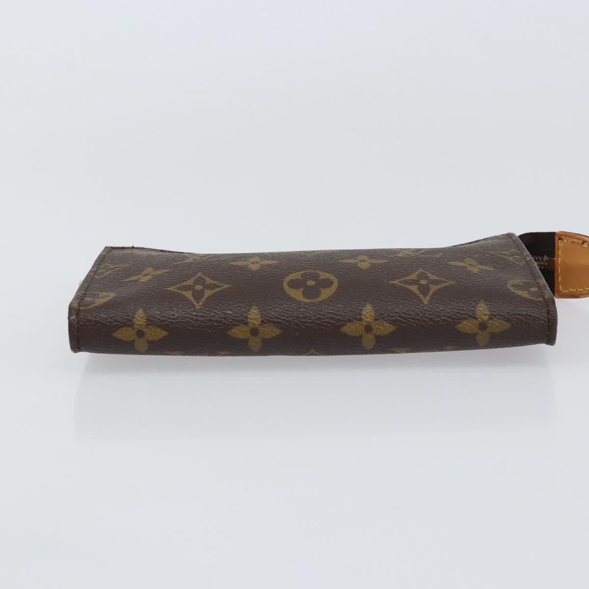 LOUIS VUITTON Monogram Bucket PM Accessory Pouch LV Auth 159478