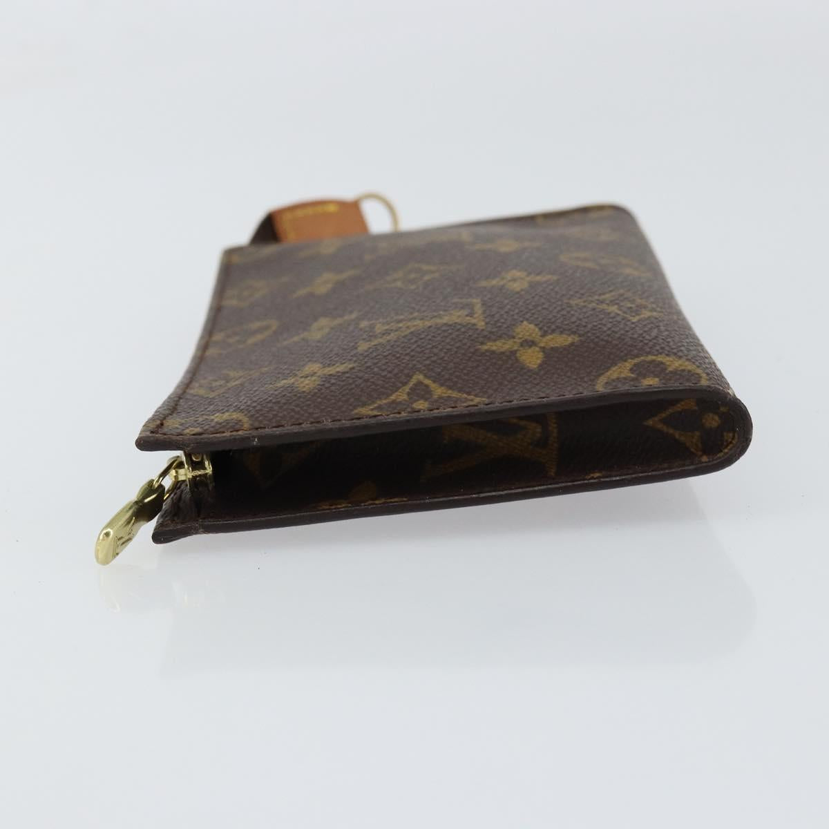 LOUIS VUITTON Monogram Bucket PM Accessory Pouch LV Auth 159479
