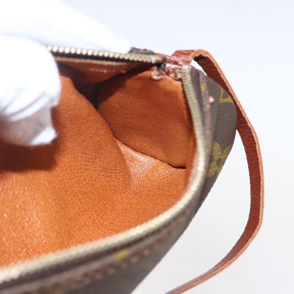 LOUIS VUITTON Monogram Papillon Pouch LV Auth 159487