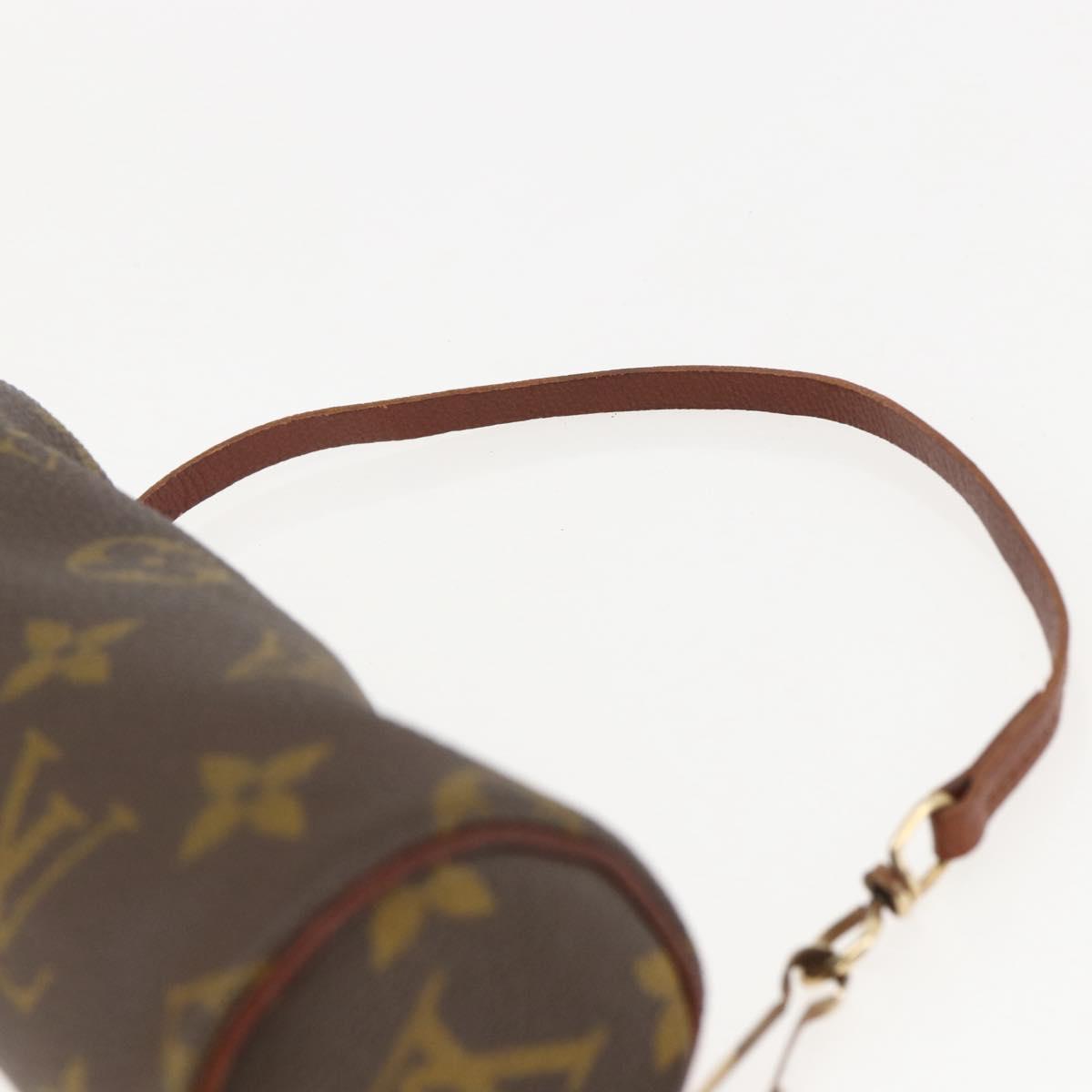 LOUIS VUITTON Monogram Papillon Pouch LV Auth 159487