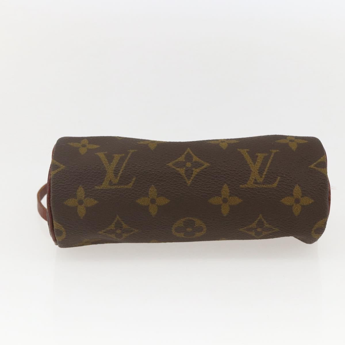 LOUIS VUITTON Monogram Papillon Pouch LV Auth 159487