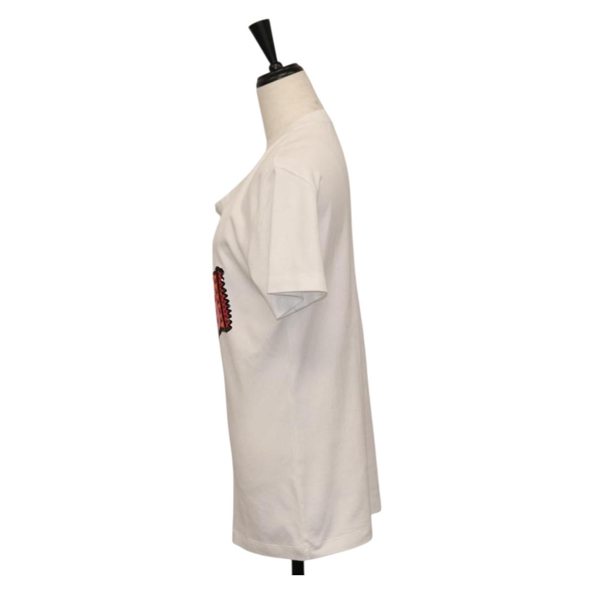 LOUIS VUITTON LVxYK Shirt Cotton White LV Auth 159497SAM