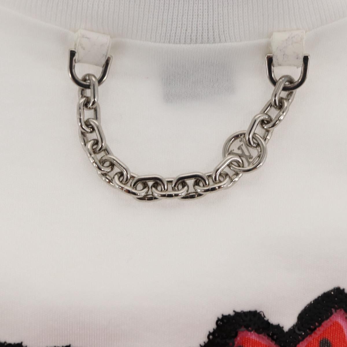 LOUIS VUITTON LVxYK Shirt Cotton White LV Auth 159497SAM