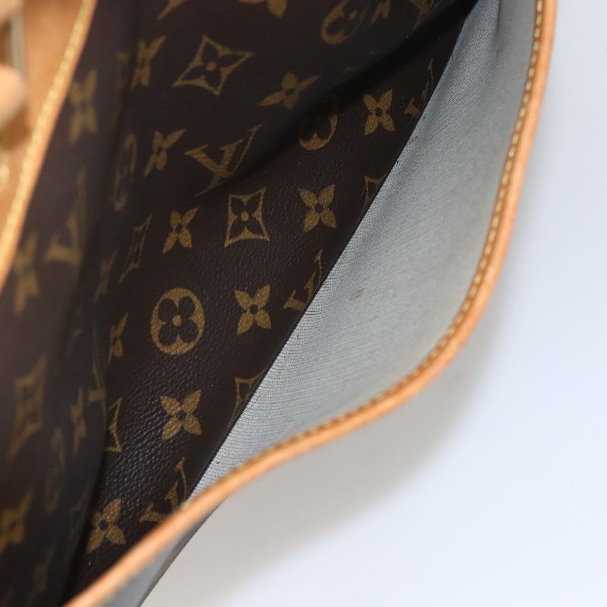 LOUIS VUITTON Monogram Deauville Hand Bag M47270 LV Auth 159521