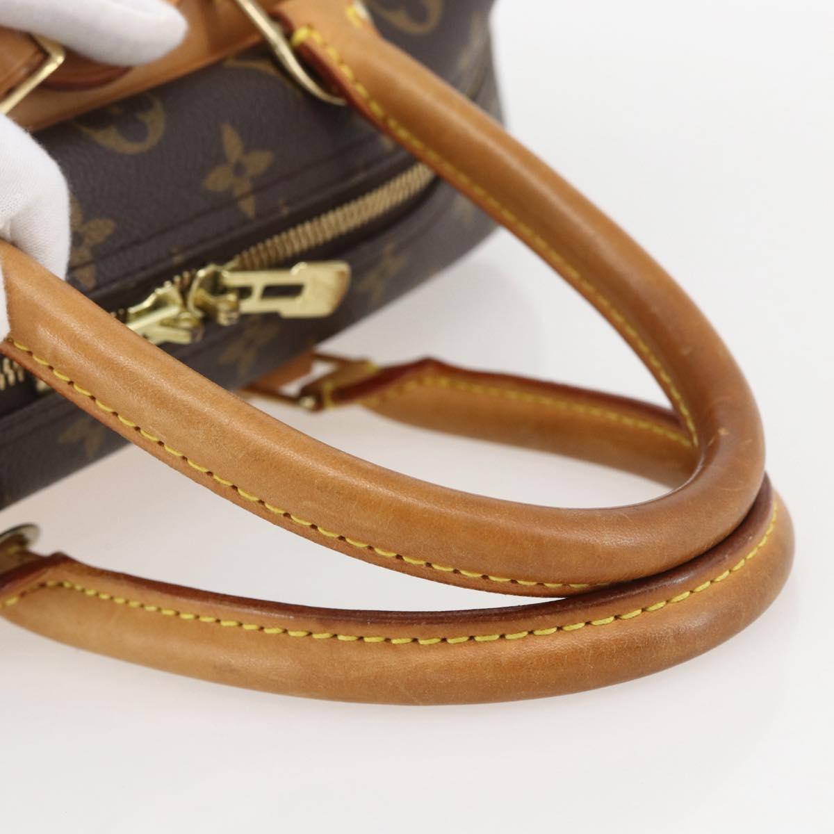 LOUIS VUITTON Monogram Deauville Hand Bag M47270 LV Auth 159521