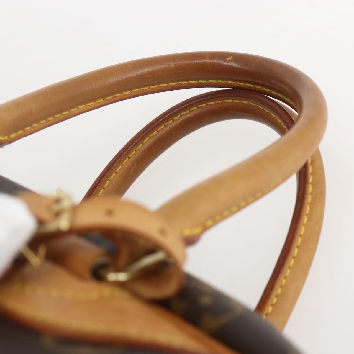 LOUIS VUITTON Monogram Deauville Hand Bag M47270 LV Auth 159521