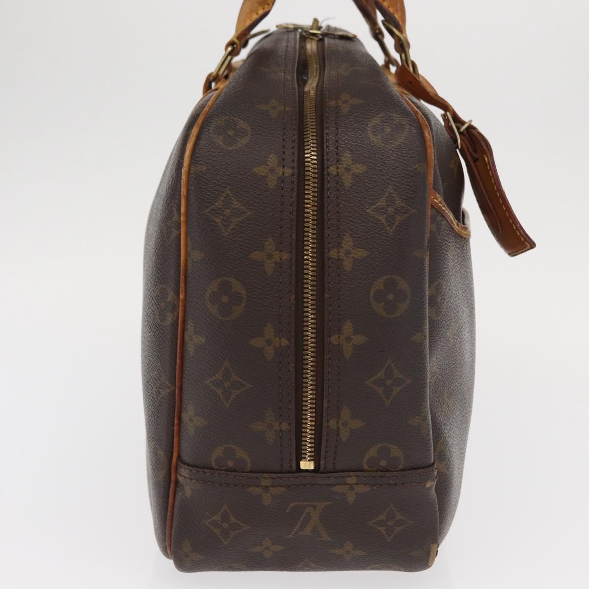 LOUIS VUITTON Monogram Deauville Hand Bag M47270 LV Auth 159524