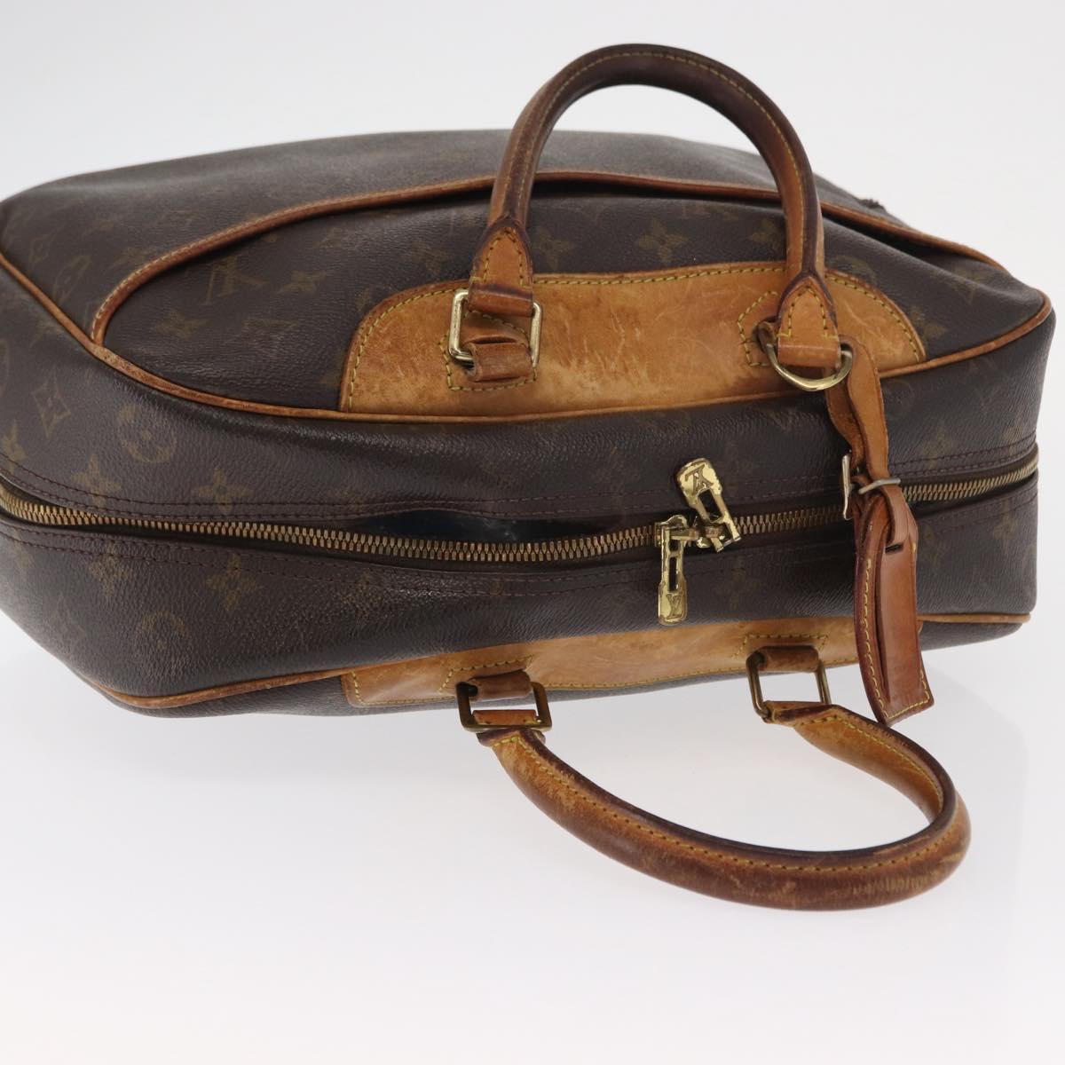 LOUIS VUITTON Monogram Deauville Hand Bag M47270 LV Auth 159524