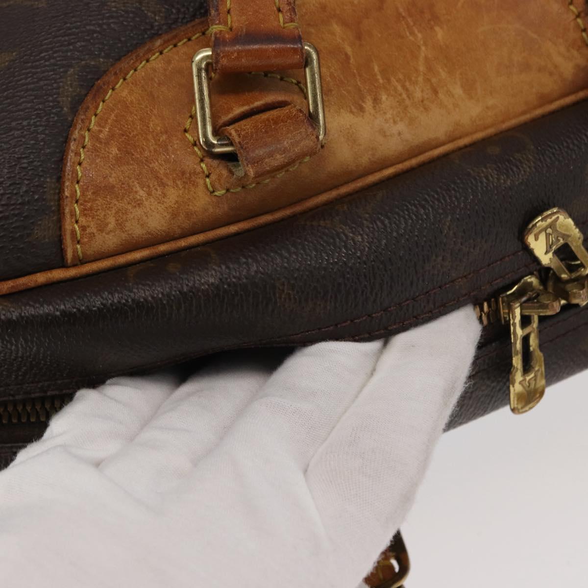 LOUIS VUITTON Monogram Deauville Hand Bag M47270 LV Auth 159524