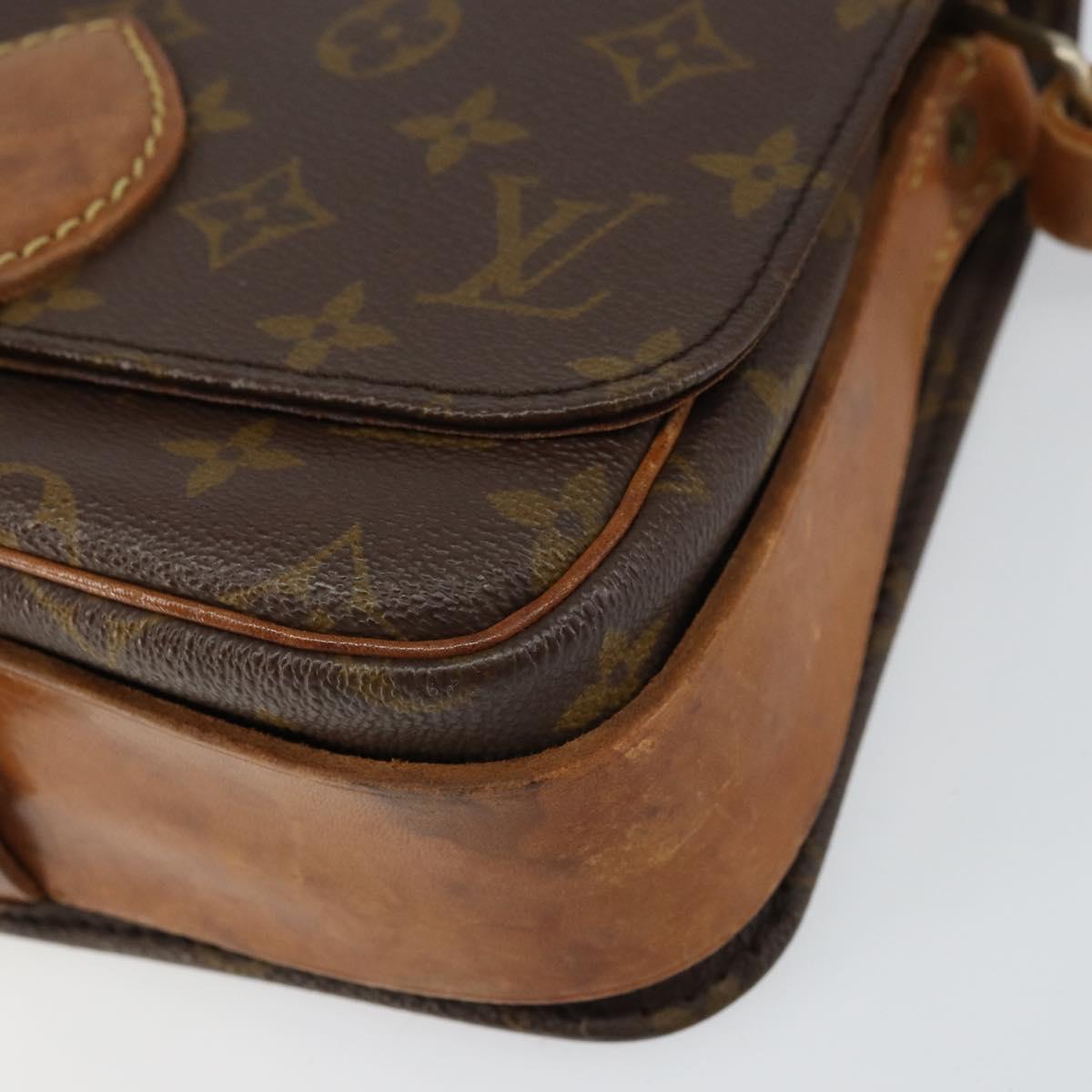LOUIS VUITTON Monogram Cartouchiere MM Shoulder Bag M51253 LV Auth 159527