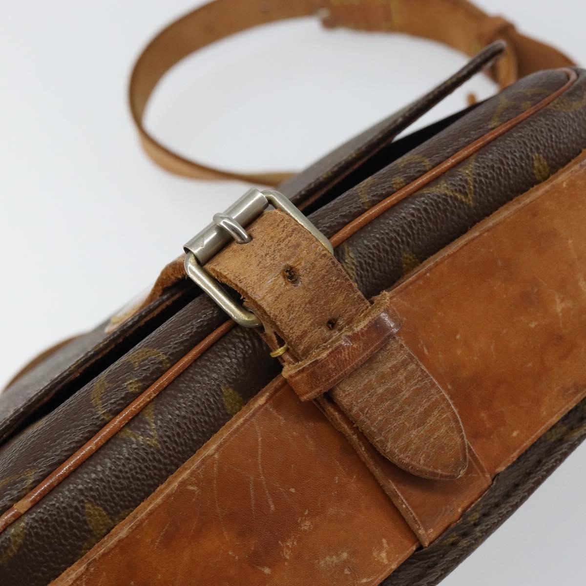 LOUIS VUITTON Monogram Cartouchiere MM Shoulder Bag M51253 LV Auth 159527
