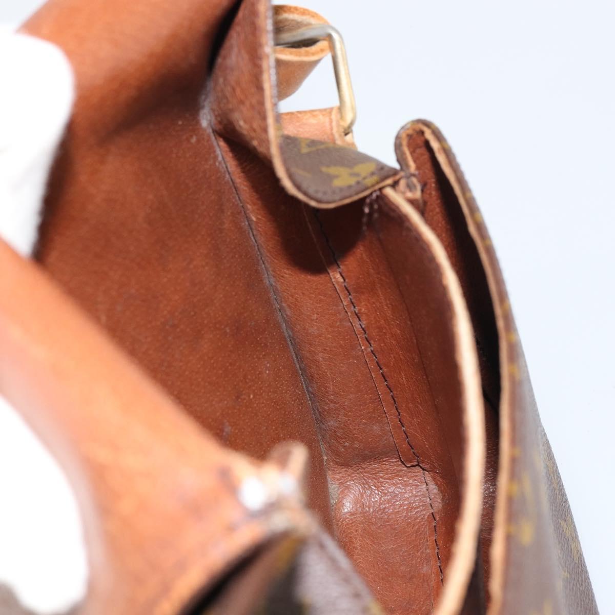 LOUIS VUITTON Monogram Cartouchiere MM Shoulder Bag M51253 LV Auth 159527