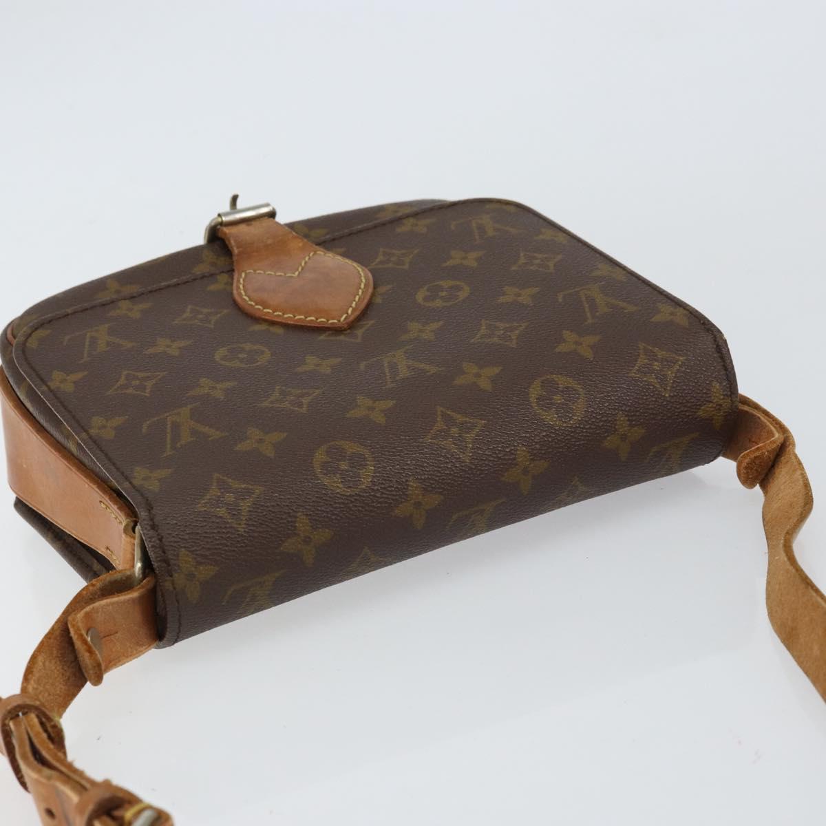 LOUIS VUITTON Monogram Cartouchiere MM Shoulder Bag M51253 LV Auth 159527