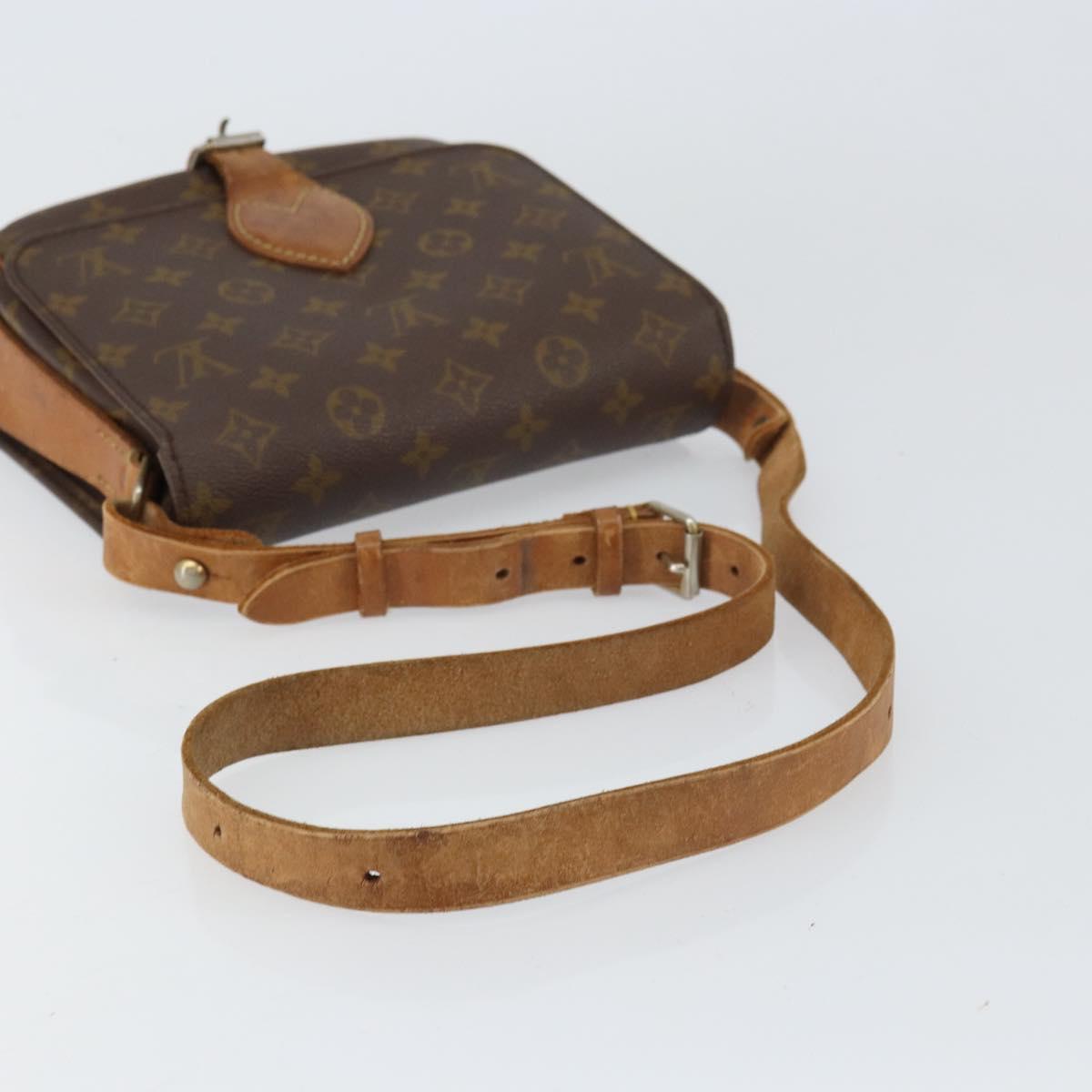 LOUIS VUITTON Monogram Cartouchiere MM Shoulder Bag M51253 LV Auth 159527