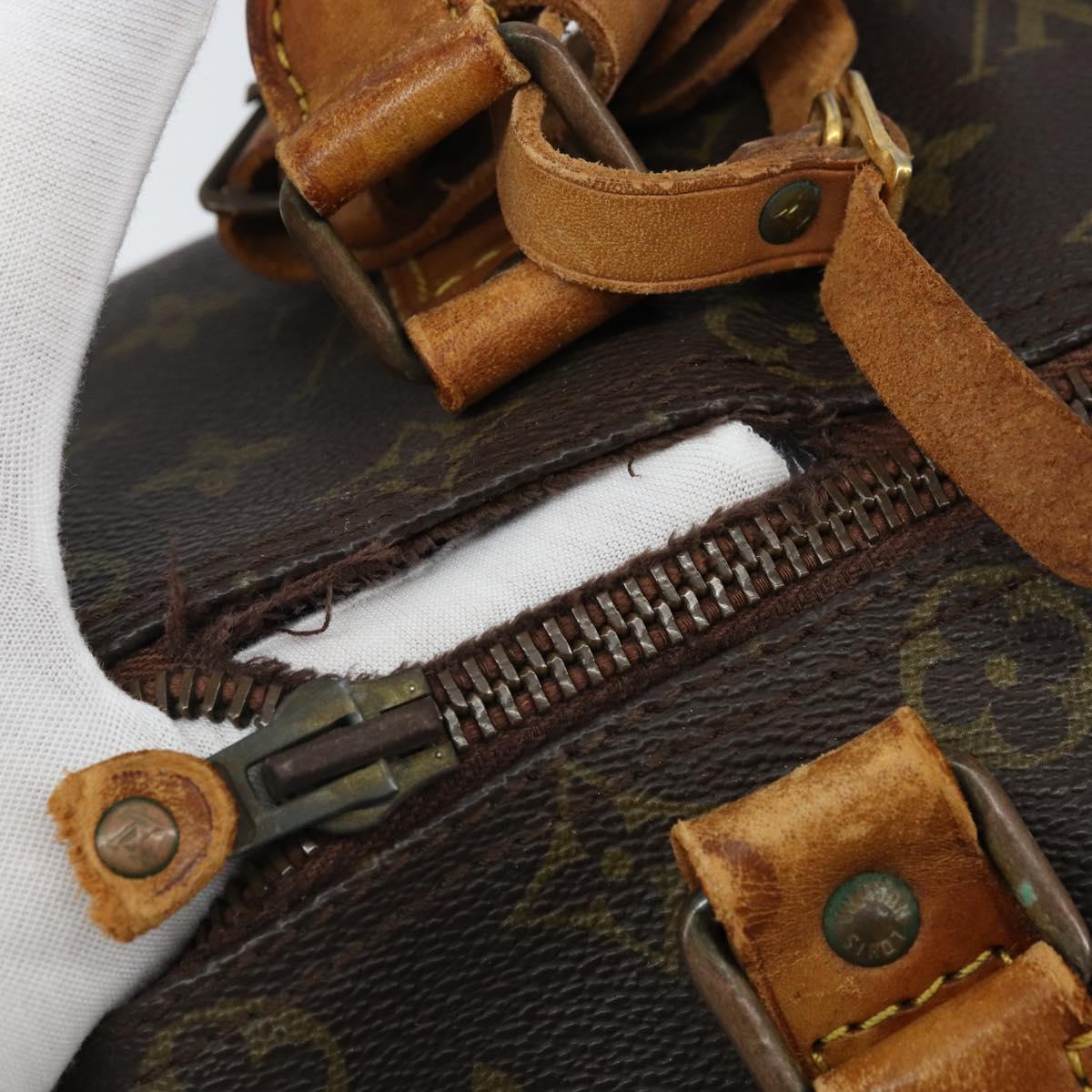 LOUIS VUITTON Monogram Keepall 45 Boston Bag M41428 LV Auth 159530