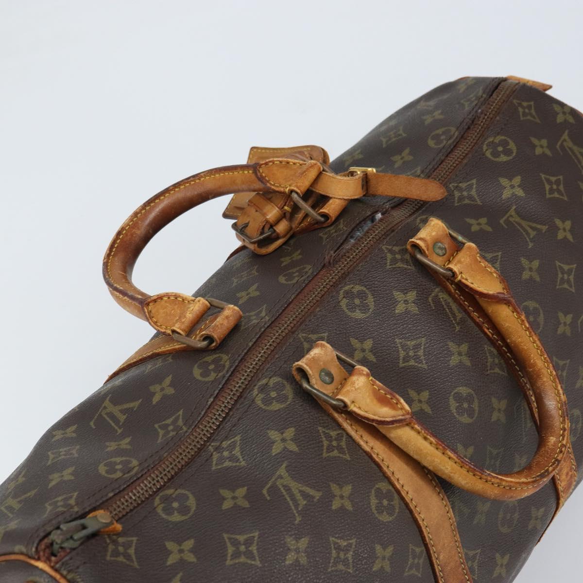 LOUIS VUITTON Monogram Keepall 45 Boston Bag M41428 LV Auth 159530