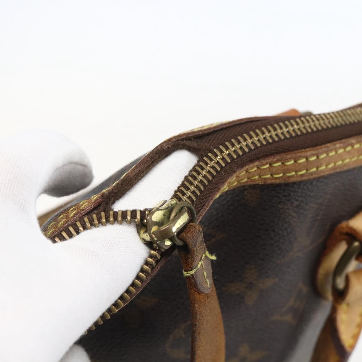 LOUIS VUITTON Monogram Lockit Hand Bag M40102 LV Auth 159541