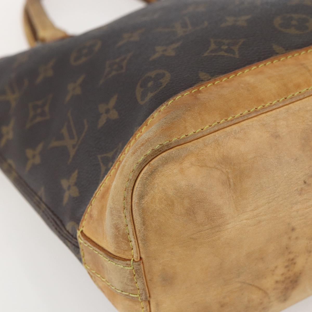 LOUIS VUITTON Monogram Lockit Hand Bag M40102 LV Auth 159541