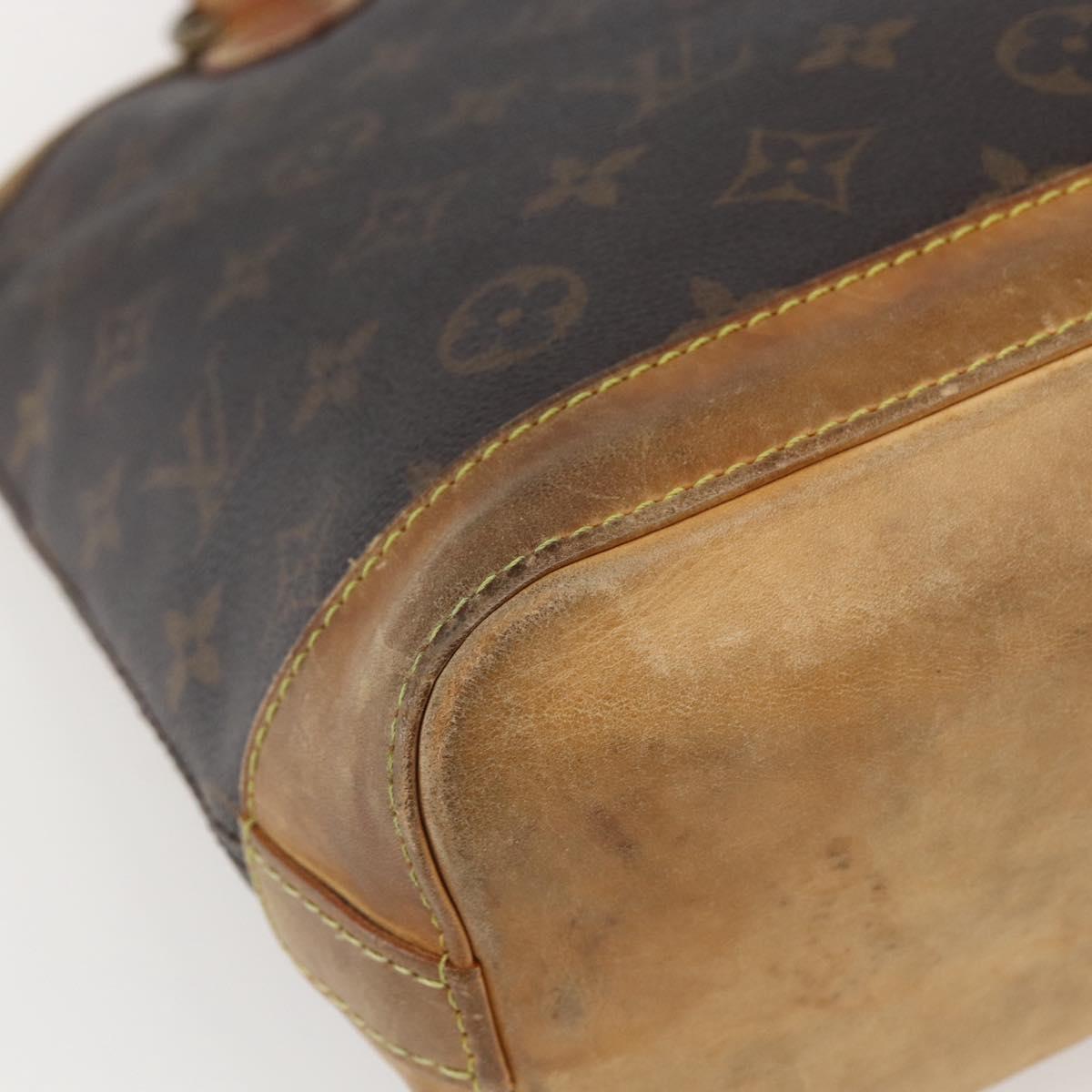 LOUIS VUITTON Monogram Lockit Hand Bag M40102 LV Auth 159541