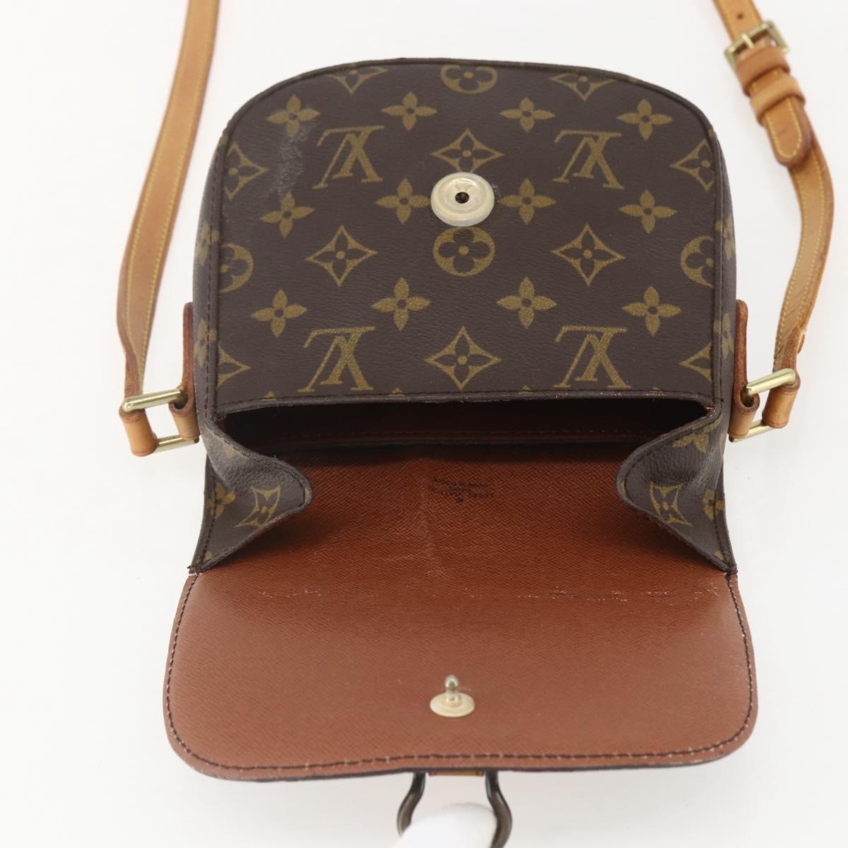 LOUIS VUITTON Monogram Saint Cloud PM Shoulder Bag M51244 LV Auth 159544