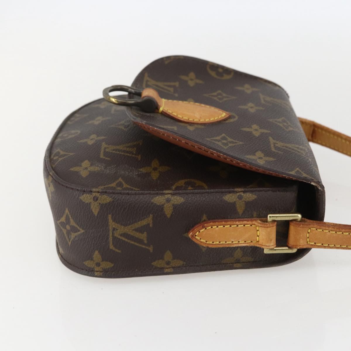 LOUIS VUITTON Monogram Saint Cloud PM Shoulder Bag M51244 LV Auth 159544