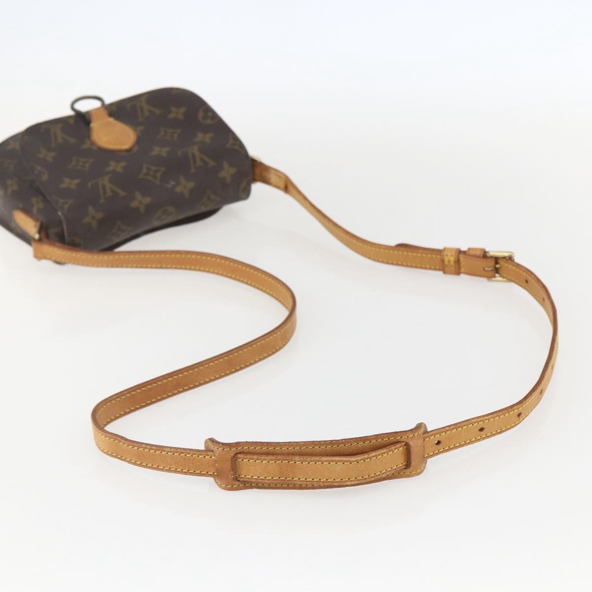 LOUIS VUITTON Monogram Saint Cloud PM Shoulder Bag M51244 LV Auth 159544
