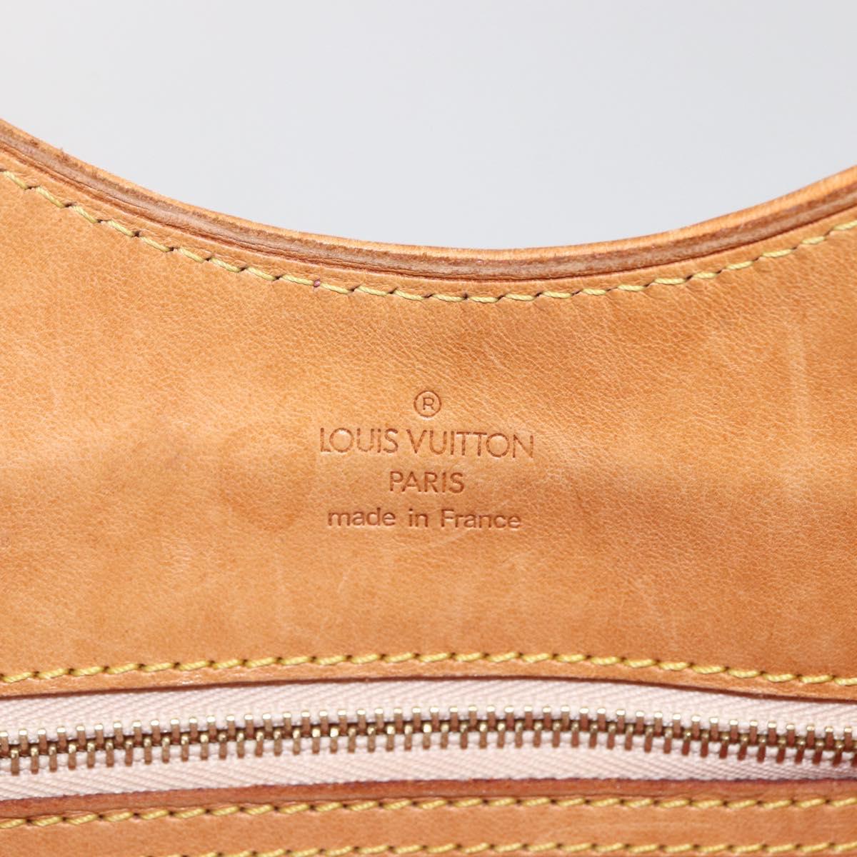 LOUIS VUITTON Monogram Mini Suck Catlin Hand Bag Pink Gold M92930 LV Auth 159562