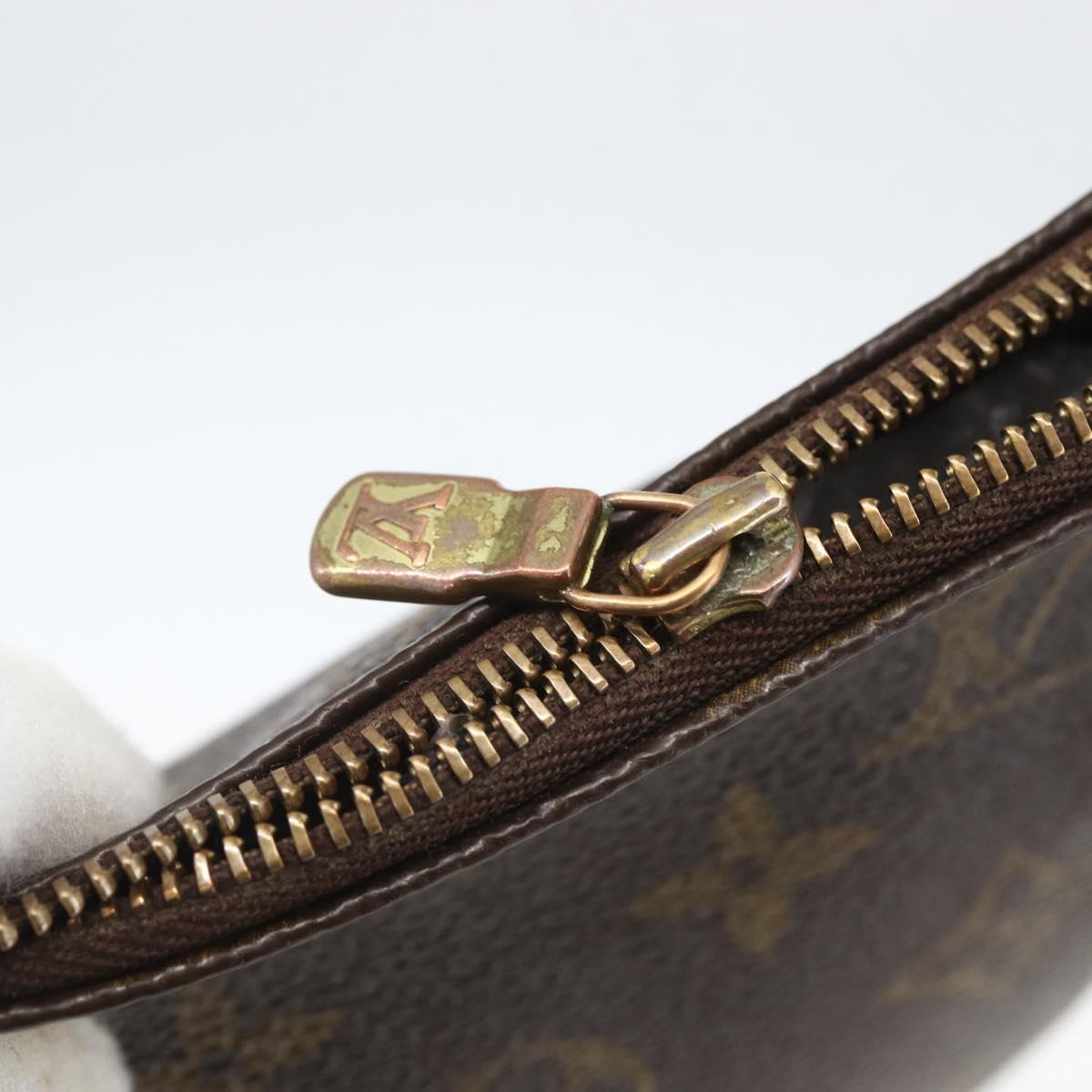 LOUIS VUITTON Monogram Pochette Accessoires Pouch M51980 LV Auth 159594