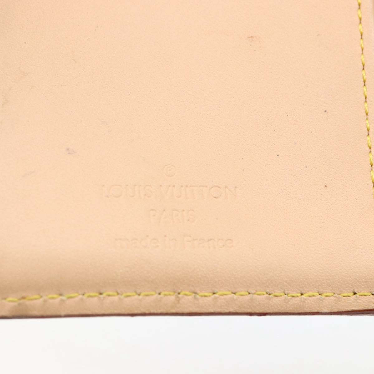 LOUIS VUITTON Multicolor Portefeuille Viennois Wallet Black M92988 Auth 159599