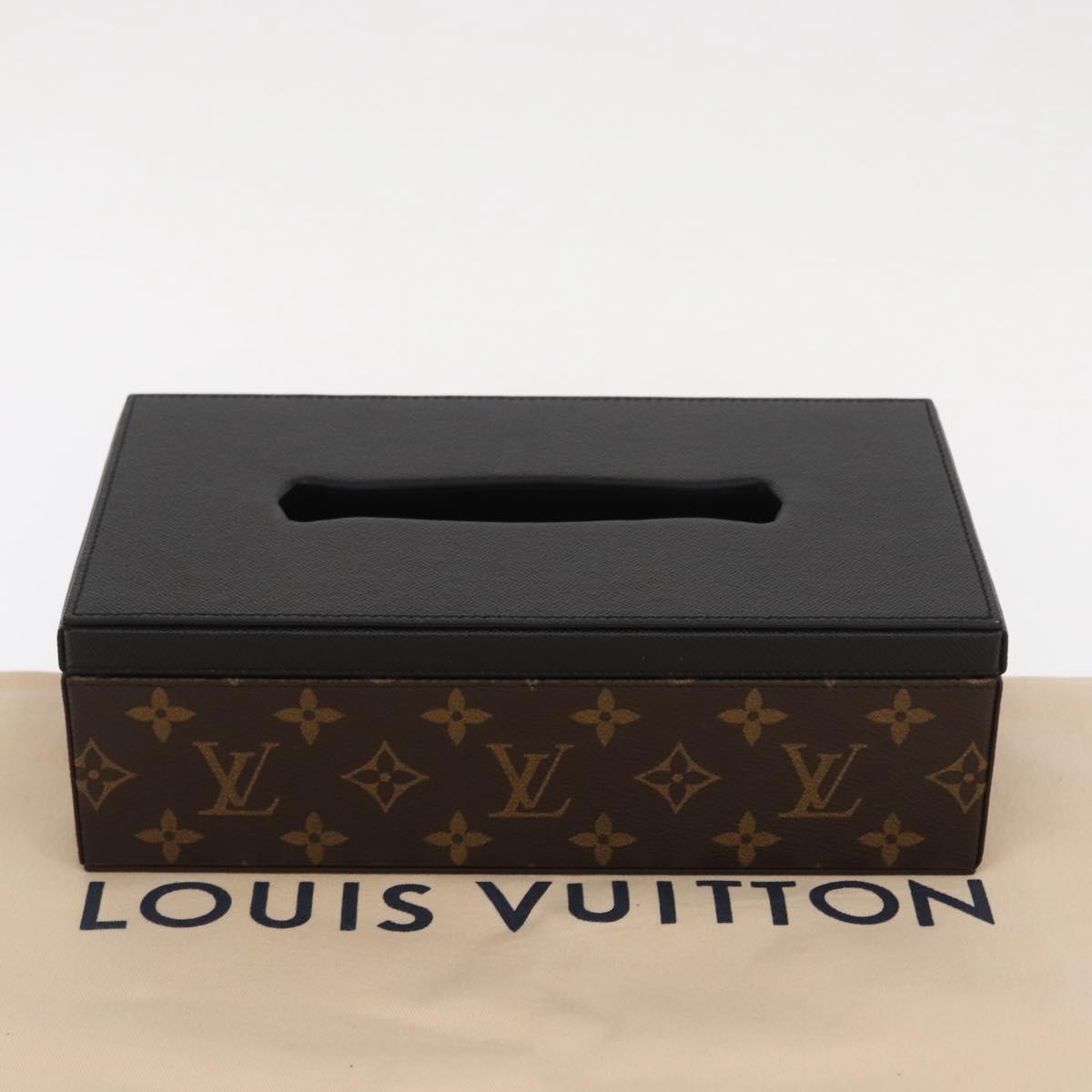 LOUIS VUITTON Monogram Damier Azur Tissue Box GI1445 LV Auth 159622S