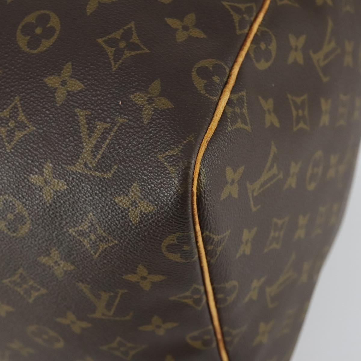 LOUIS VUITTON Monogram Keepall 55 Boston Bag M41424 LV Auth 159638