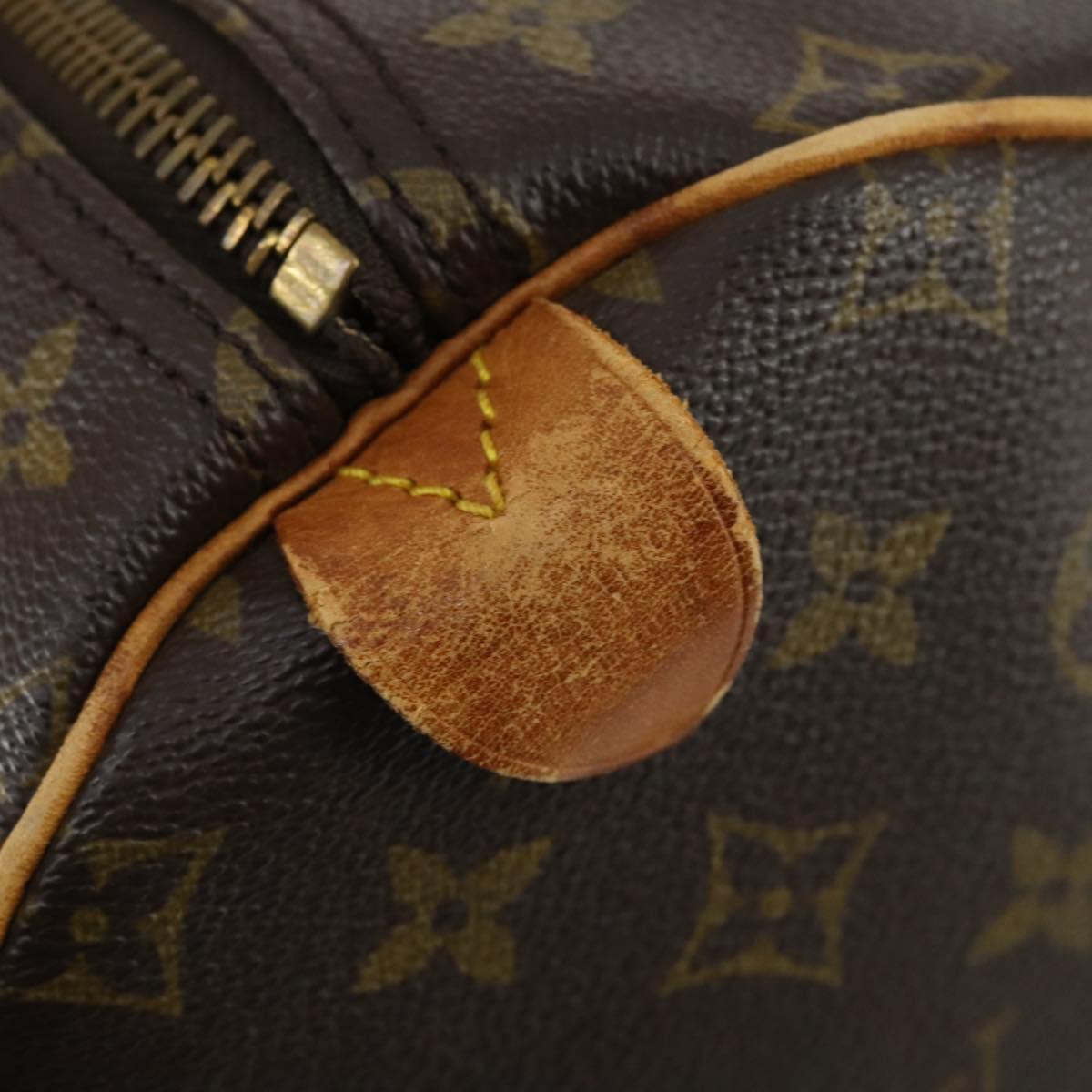LOUIS VUITTON Monogram Keepall 55 Boston Bag M41424 LV Auth 159638
