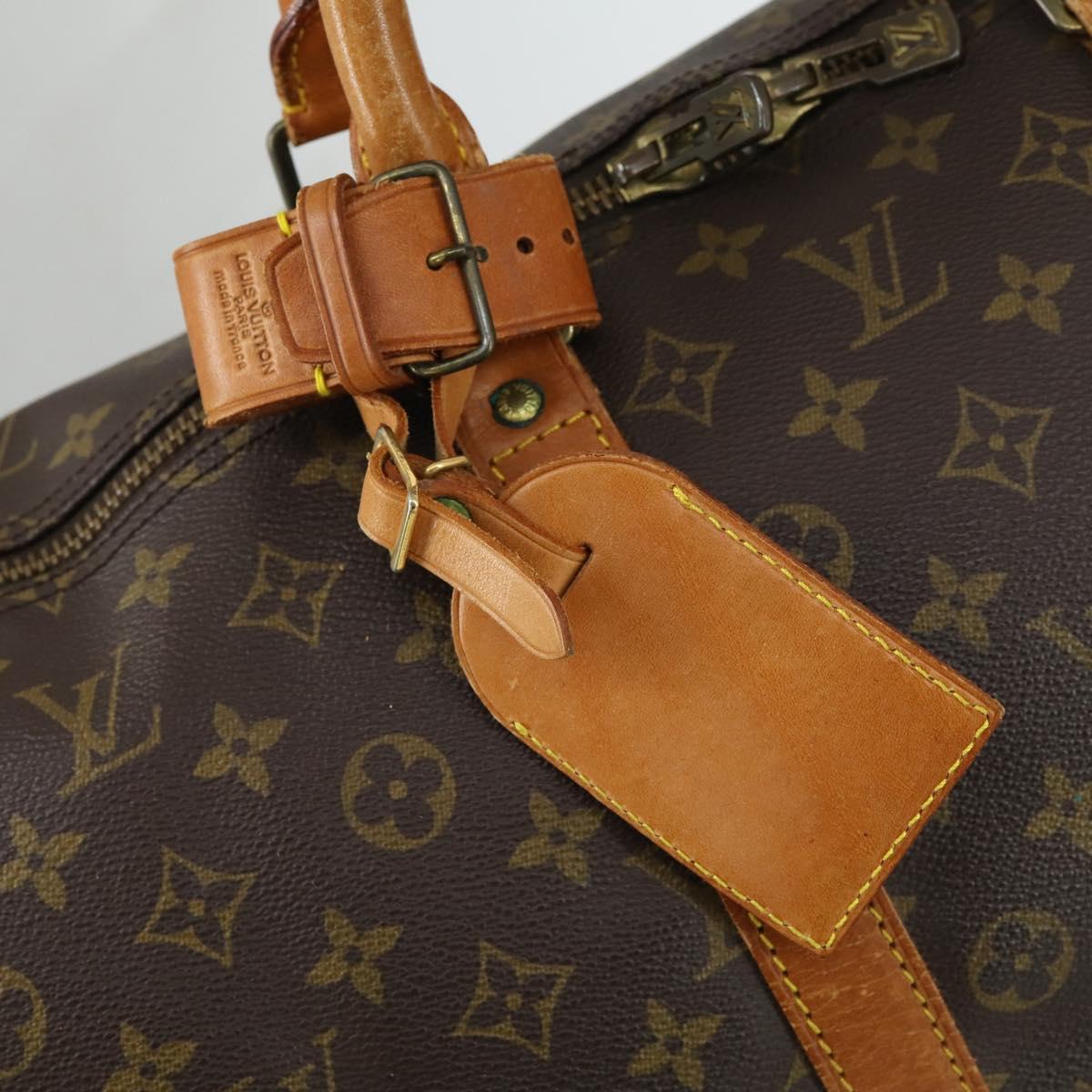 LOUIS VUITTON Monogram Keepall 55 Boston Bag M41424 LV Auth 159638