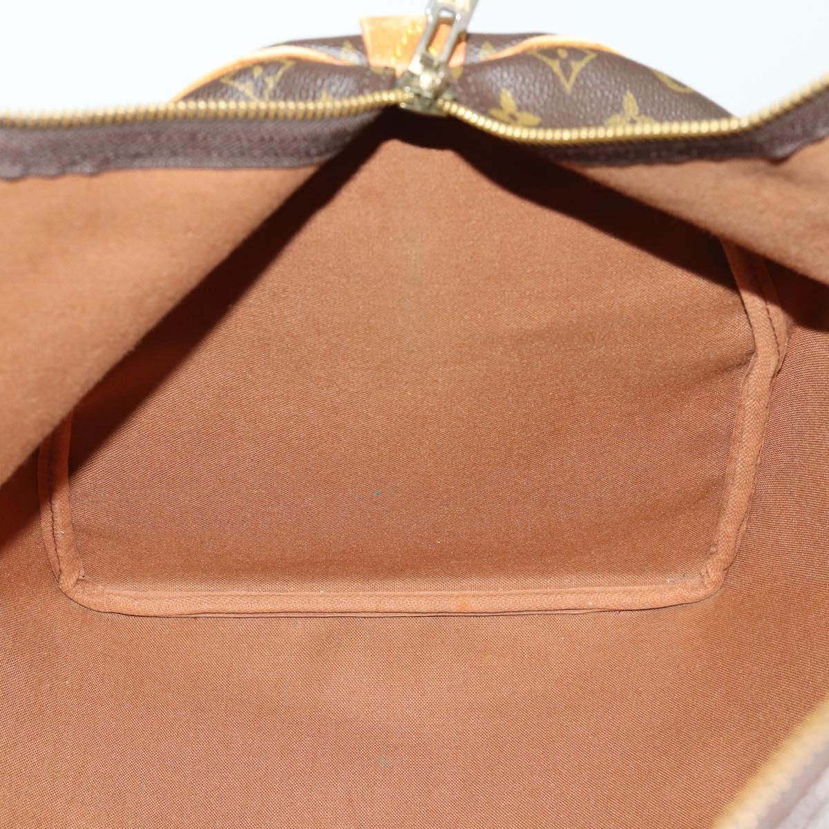 LOUIS VUITTON Monogram Keepall 55 Boston Bag M41424 LV Auth 159638