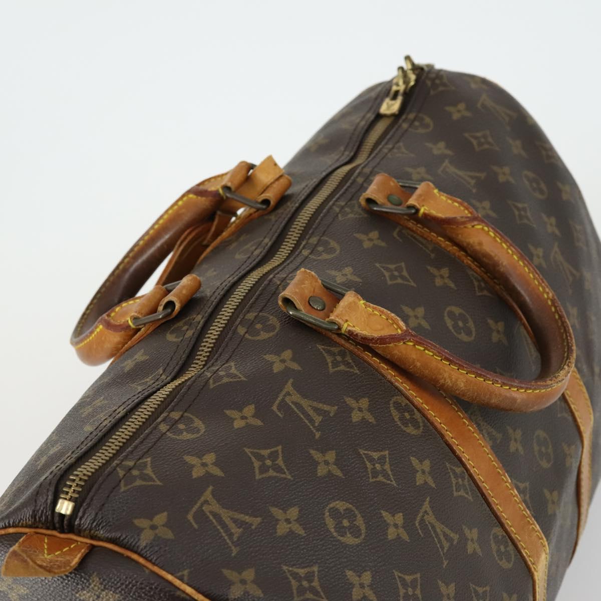 LOUIS VUITTON Monogram Keepall 45 Boston Bag M41428 LV Auth 159641